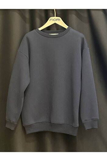 FioriModa Crew Neck 3 Thread Raised Sweatshirt