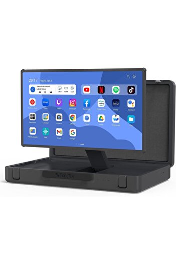 TAKTİK 27" Portable Briefcase Smart Screen Monitor