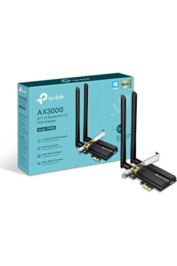 TP-LINK WiFi 6 AX3000 PCIe WiFi Card for PC with Heat Sink (Archer TX50E)