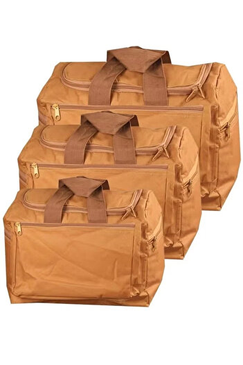 Cady One 3-piece estate bag set, picnic and travel bag, waterproof zippered bag