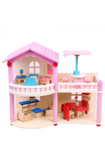Nurio Montessori Dollhouse with Terrace