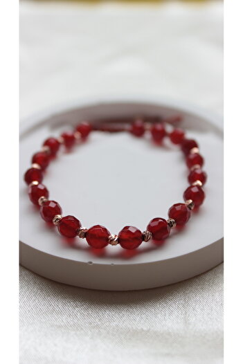 nevamor Natural Agate Stone Bracelet