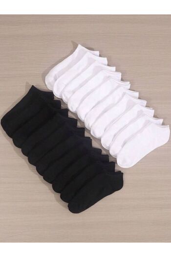 çorapkolik 16-Pack Unisex Short Booties Ankle Socks