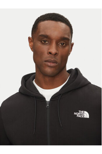 THE NORTH FACE Ανδρικό μαύρο φούτερ με φερμουάρ σε όλο το μήκος