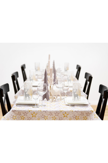 Mank Linclass festive napkins for New Year's Eve/New Year Linclass - Josia / 40 x 40 cm / 50 pcs