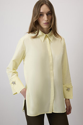 Touché Privé Wide Cuffed POPLIN SHIRT