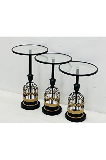 DEC26 Stepped Serving Table Set