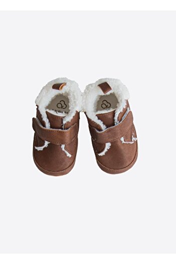 kitikate Nubi Bear Booties Brown