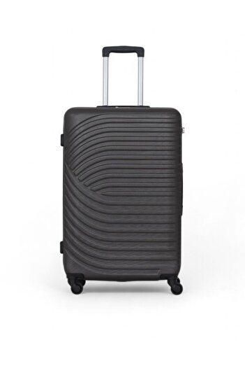 AVIATOR Hardside Suitcase | Brand | Made of High-Quality ABS - Size 24 inches | Color | Dark Gray