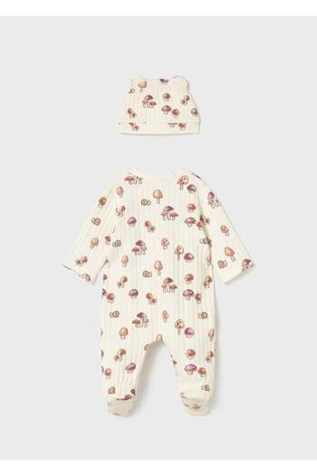 MAYORAL Newborn Hat Jumpsuit