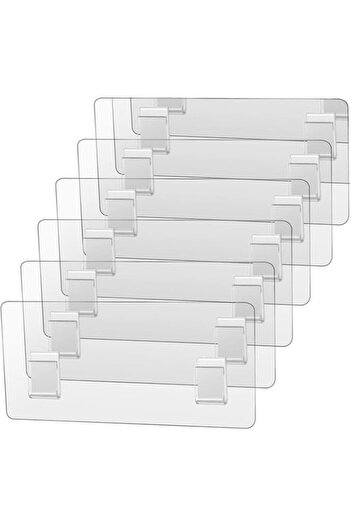 Generic Joyzzz Shower Caddy Adhesives, 6 Pack No Drill Wall Hooks with Strong Sticky Pads, Waterproof Repla