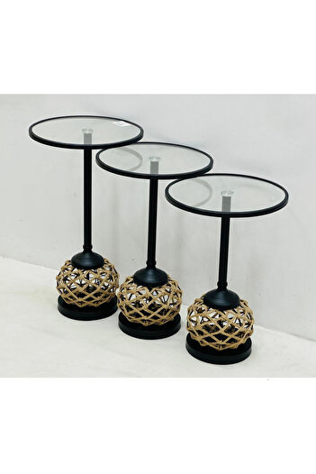DEC26 Stepped Serving Table Set