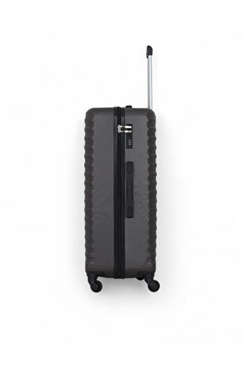AVIATOR Hardside Suitcase | Brand | Made of High-Quality ABS - Size 24 inches | Color | Dark Gray