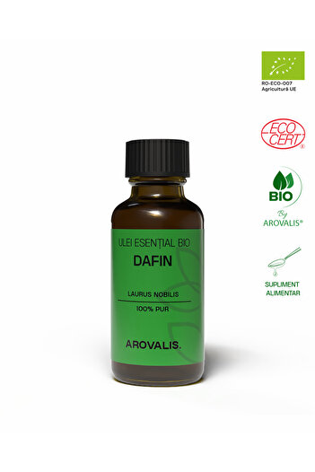 Arovalis. ORGANIC BAY ESSENTIAL OIL (Laurus nobilis) 100% PURE