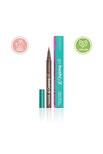 Claresa Go Bushy! Eyebrow Pencil, 02, Choco Brown,