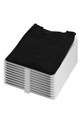 Generic 10 Pack T Shirt Organizer Closet Organizer Clothing Trays, Folding Clothes Board Stackable, Shirt R