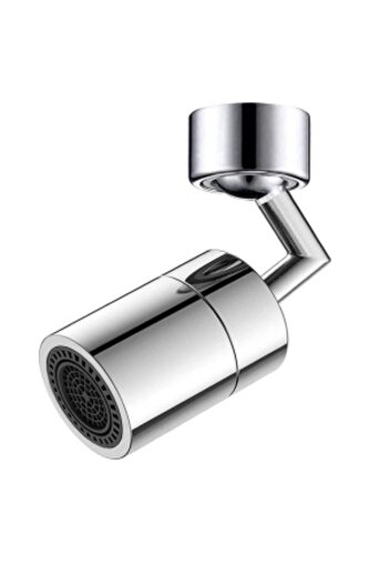 OEMN Sink aerator YWD-FMM, 2 functions, 720 degree rotation, Metal, 22-24 mm, Silver