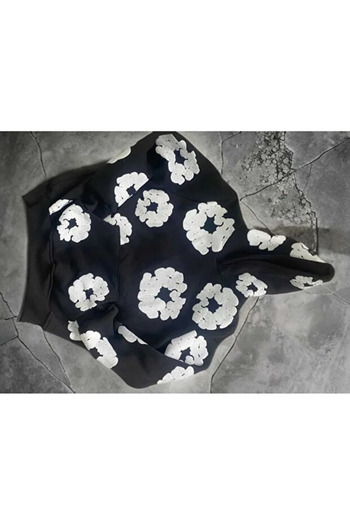 DYENOTE Printed Sweatshirt Tracksuit Bottom Top Set Hooded