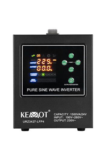 Kemot UPS THERMAL POWER PLANT PURE SINUS 1500VA/1050W 24V