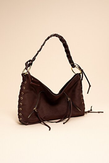 BAHELS Women's Bitter Brown Zrea Shoulder Bag
