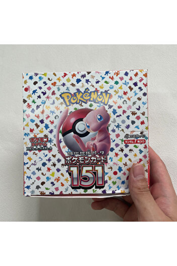 BANDAI النسخة اليابانية من أنمي بوكيمون النسخة اليابانية من لعبة TCG Scarlet Violet 151 Classics Expansion Booster Box P