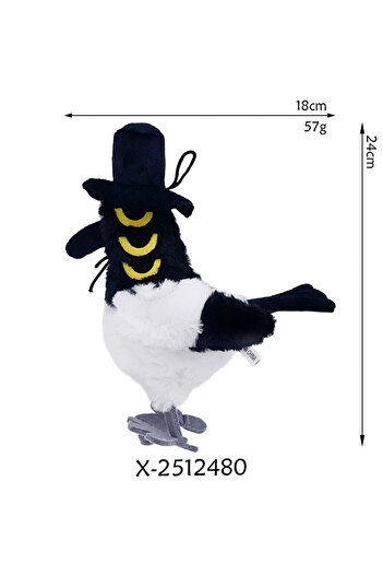 Choice A Kpop Demon Hunters Rumi Plush Cute Demon Hunter Saja Boys Plushie Cartoon Tiger/Bird Stuffed Doll.