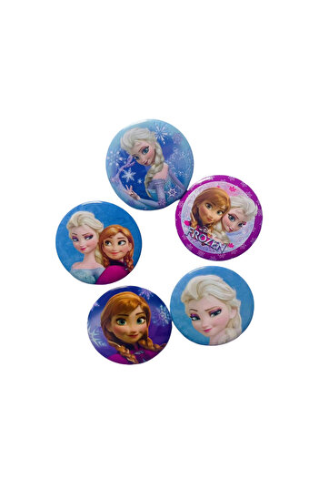 Choice random frozen 5pcs Random 5PCS Frozen Brooches Badges Bag Party Cosplay Clothing Accessories Gifts