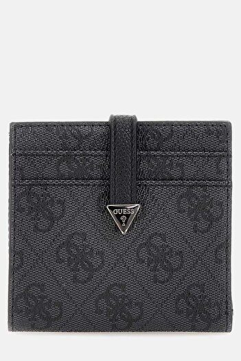 Guess textured wallet with embossed logo