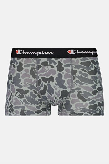Champion Men 1 Piece Brand Logo Boxer Brief, Camouflage
