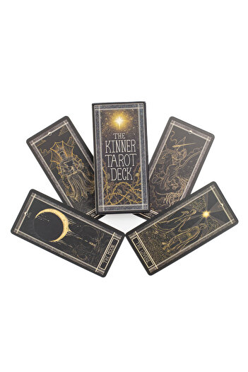 Choice TN07 The Kinner Tarot Deck 11.3*5.5CM English Version Board Game with 78 Cards for Beginners and En