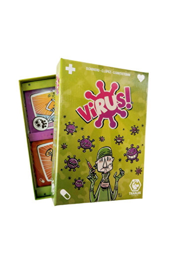 Choice Virus Green 1 Box Game Cards Fun Board Game Deck Edition Version For Party Playing Cards