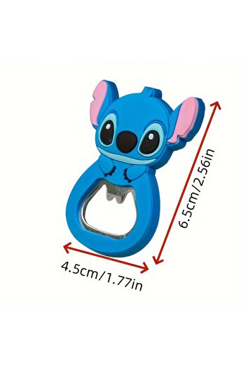 Miniso bottle opener Kawaii Disney Stitch Bottle Opener Lilo & Stitch Peripheral Fridge Magnet Carto