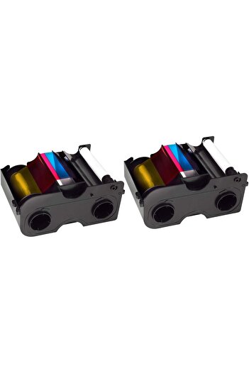 Fargo Bodno 2 x 45000 Color Ribbon - YMCKO - 250 Prints Software Demo