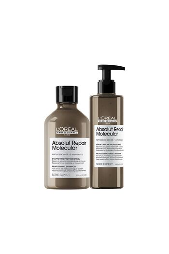 L'oreal Professionnel L'Oréal Professionnel Absolut Repair Molecular Sulfate-Free Deep Repairing Shampoo & Rinse-Off Seru