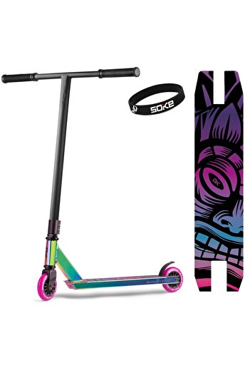 Other SOKE EVO street black neochrome stunt scooter