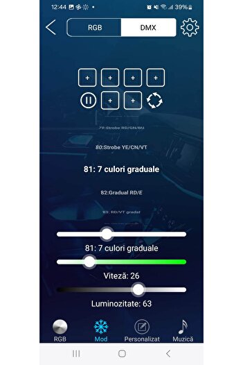 PARADOX SINCE 1992 Symphony 18 in 1 Ambient LED Lights for Car Interior Dashboard, Doors, Door Handles, Floor BLUETOOTH