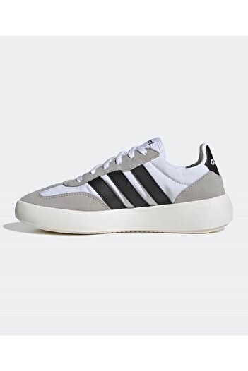 adidas Barreda Decode Suede Lace Up Closure Shoes - Cloud White/Core Black/Grey Two