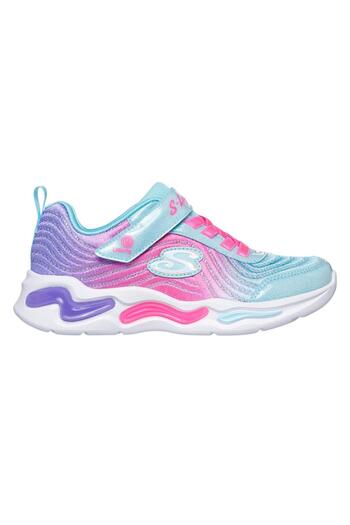 SKECHERS WAVY BEAMS-MINT MULTI
