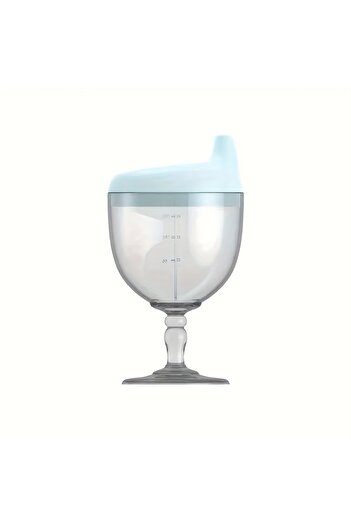 Choice Blue 1pc Fun Party Cup for Kids,Cheerful Baby Wine Sippy Cup,Juice Milk Water Training Cup,Plastic G