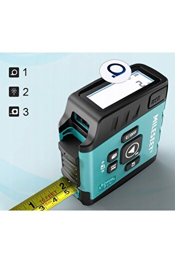 Other 3-in-1 LASER RANGE METER 40m LCD MEASUREMENT 5m MEASUREMENT FUNCTIONS USB