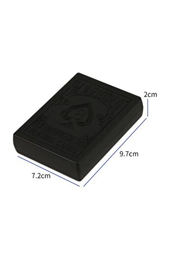 Choice one size Magic Restoration Box Magic Black Plastic Box Shredded Paper Card Restoration Close-up Magi