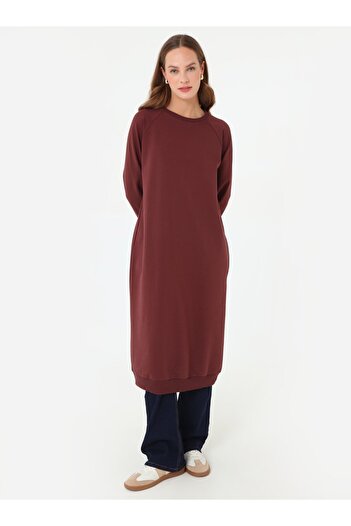 Benin Sweatshirt - Red Brown -