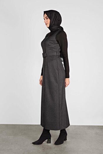 Alvina Gilet 41305 - with Button and Belt