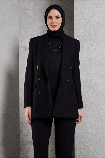 Alvina Kruvaze Collar Jacket 45145