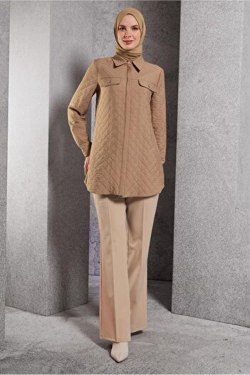Alvina Quilted Patterned Tunic 45225