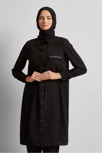 Alvina Shirt Collar Tunic 45611