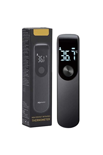 YUKUI black Medical Digital Infrared Thermometer Quick Temperature Measurement Medical Handheld Body Foreh