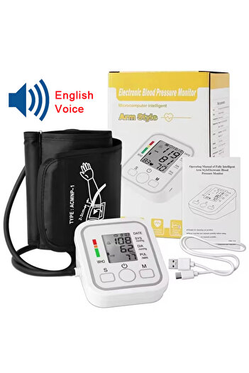 Choice English Voice Spanish Voice Digital Arm Blood Pressure Meter Medical Pressure Tonometer Tensiometer