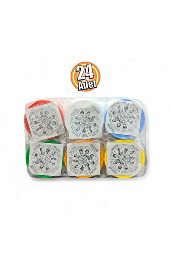 ALAY Ticaret Solo Test Brain Game 24 Pieces Ages 7 to 77 Nostalgia Box Game a Quality Product with Colorful Bag