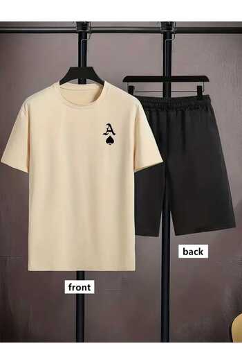 ORVIO Group Men's Team T-Shirt and Shorts - a Bostoni